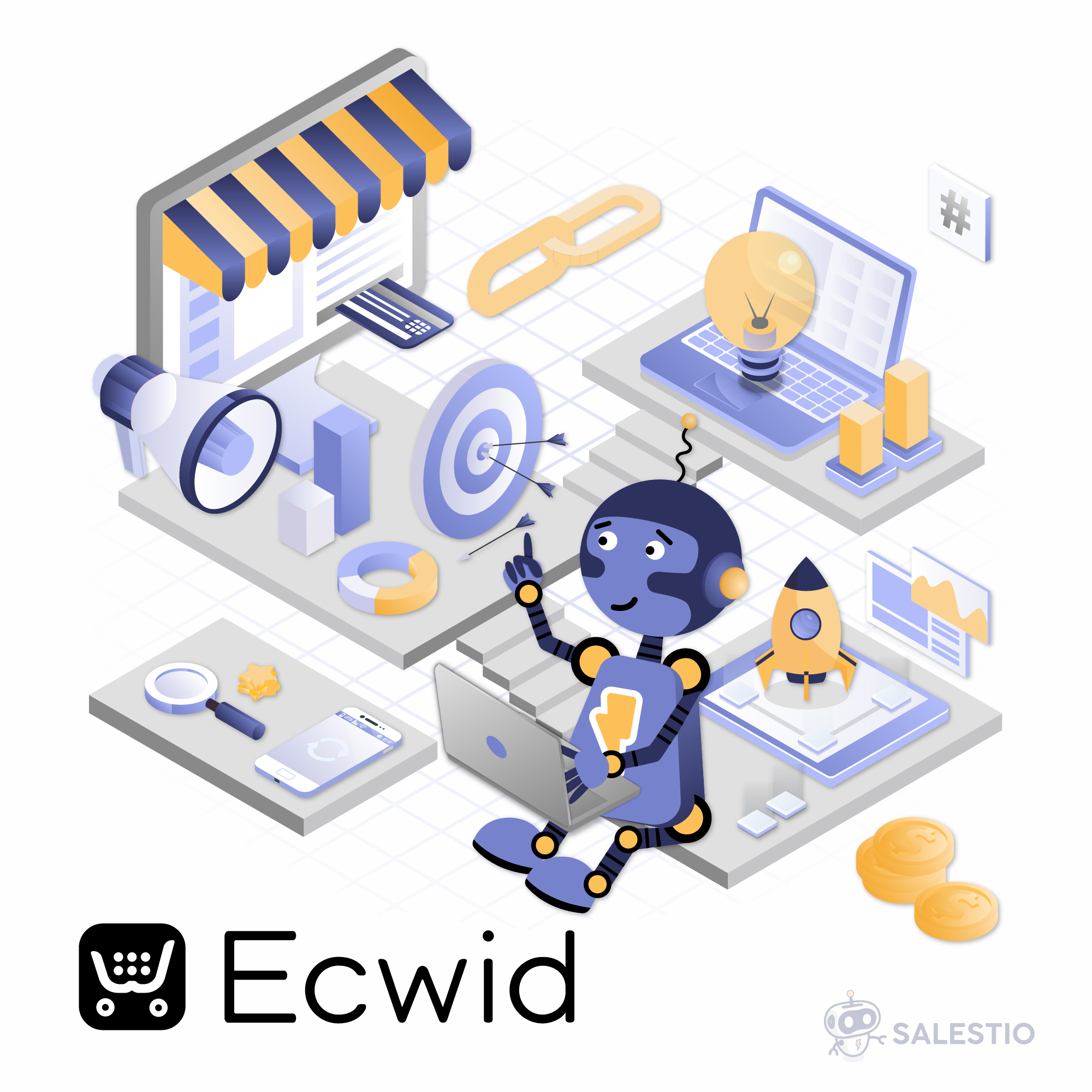 Salestio for Ecwid: Connect to Amazon, eBay, and Etsy