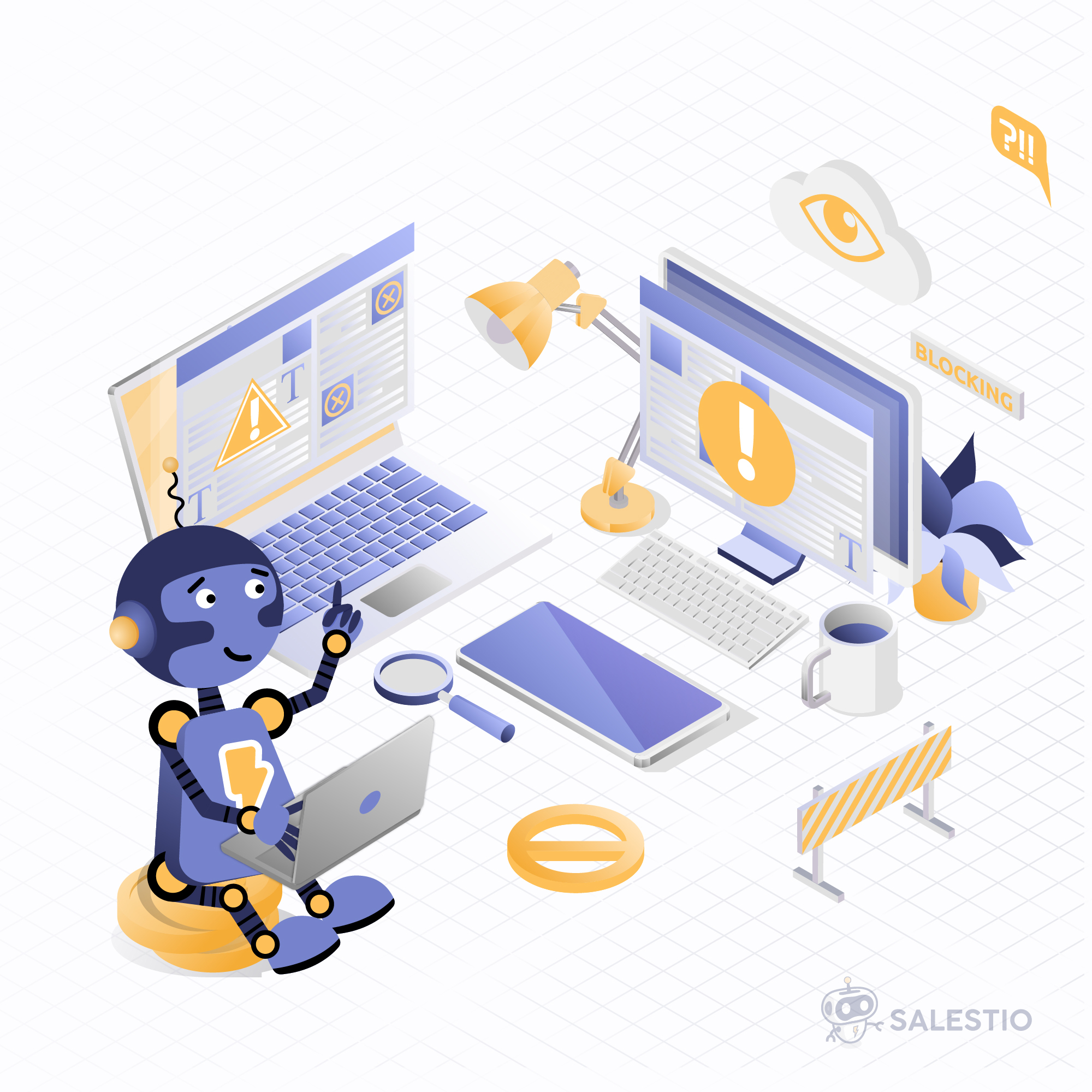 Review inventory and order syncing errors in Salestio